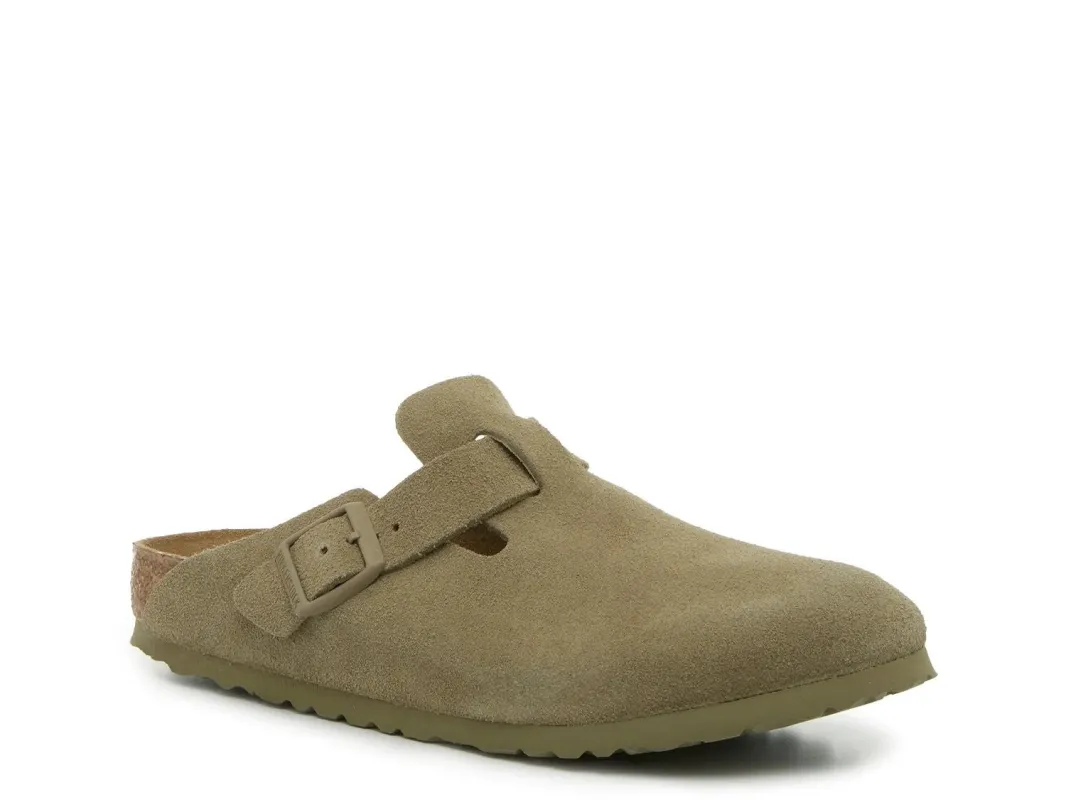 Birkenstock Boston Suede Leather Clogs made by Birkenstock