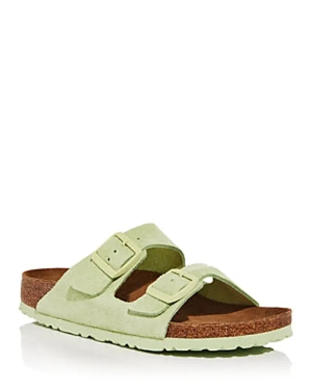 Birkenstock Arizona Suede Leather Soft Footbed Sandals Narrow made by Birkenstock