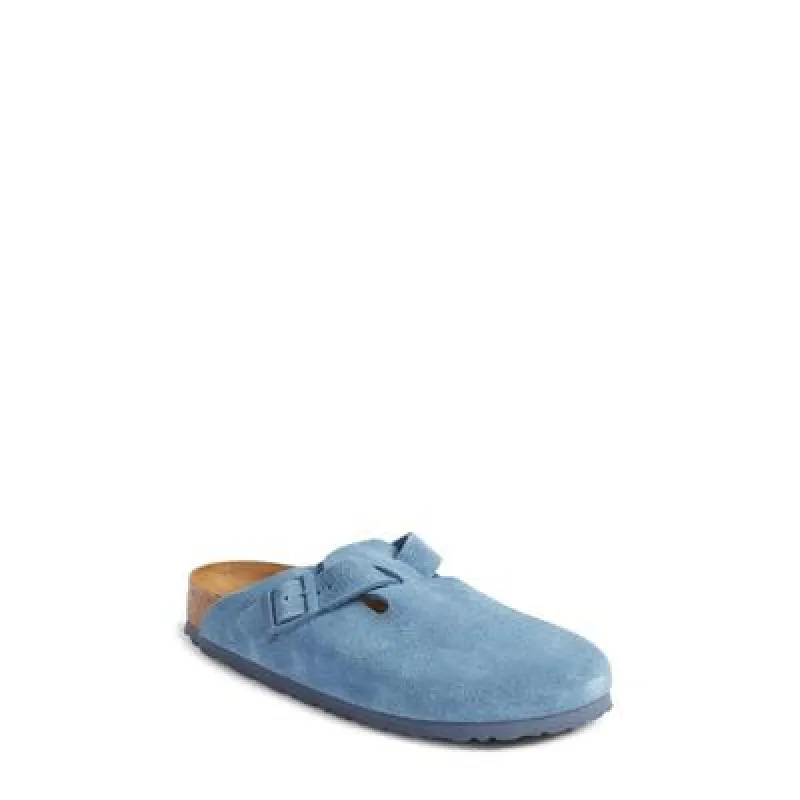 Birkenstock Boston Soft Footbed Suede Leather made by Birkenstock