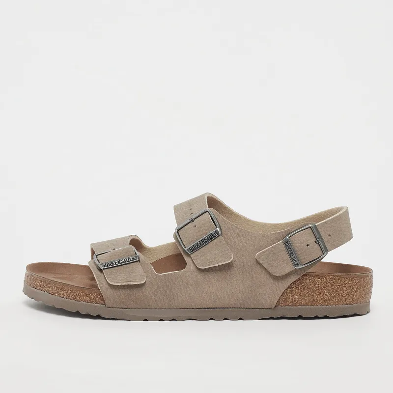 Birkenstock Zermatt Premium Seude Leather Canvas Slippers made by Birkenstock