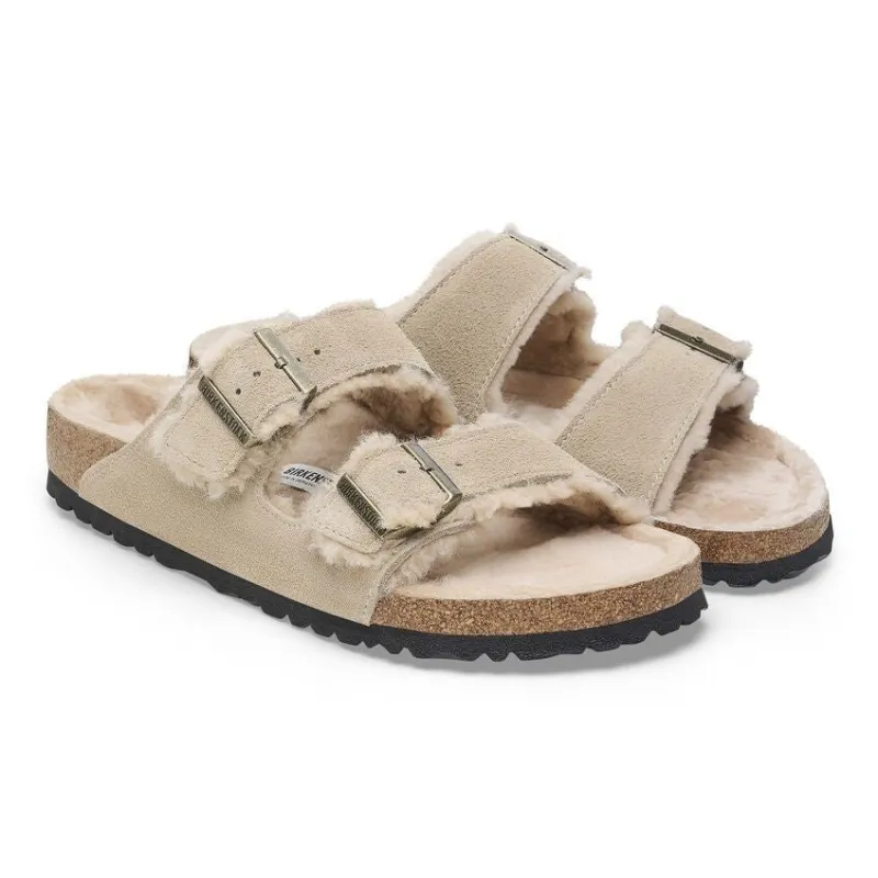 Birkenstock Boston Wool/Leather Sandals made by Birkenstock