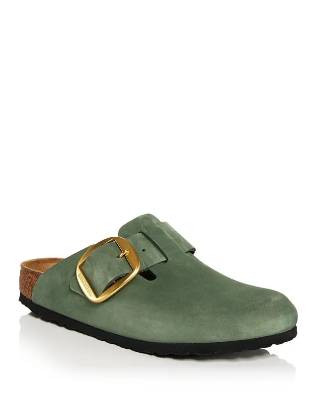 Birkenstock Boston Big Buckle Nubuk Leather made by Birkenstock