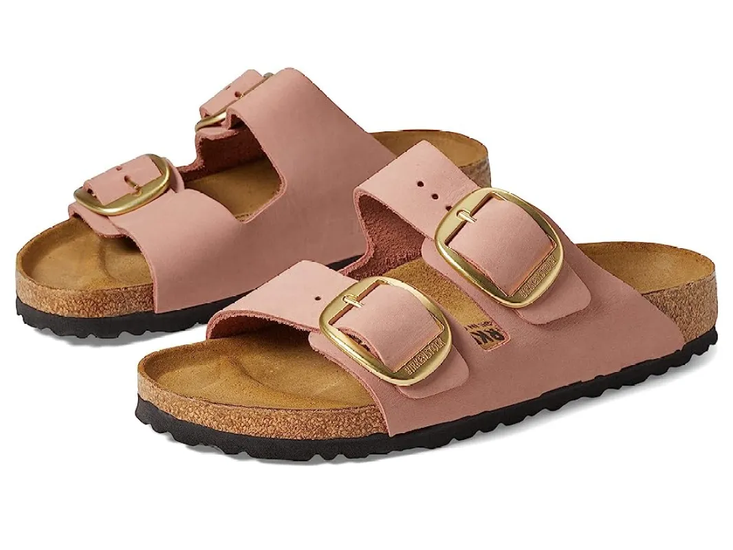 Birkenstock Arizona Big Buckle Nubuck Leather made by Birkenstock