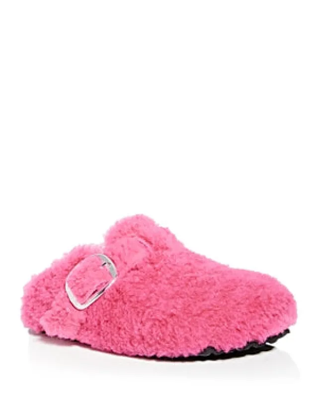 Birkenstock Boston Big Buckle Teddy Narrow Shearling Clog made by Birkenstock