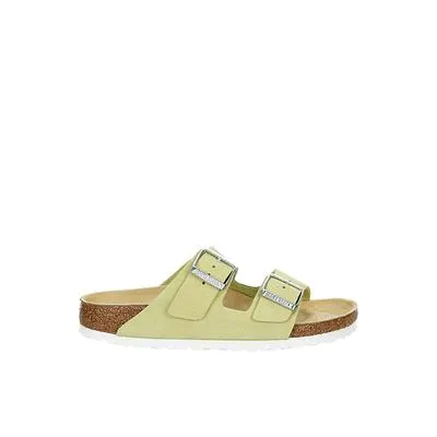 Birkenstock Arizona Suede Leather Shimmering sold by Zulily