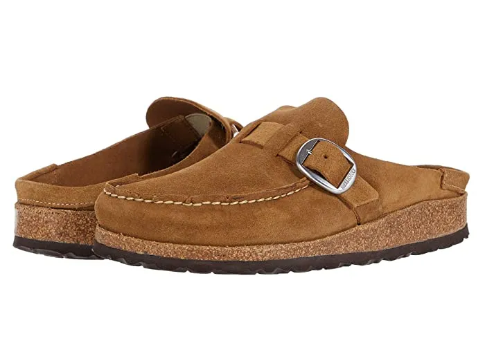 Birkenstock Buckley Suede Leather Clogs sold by Zulily