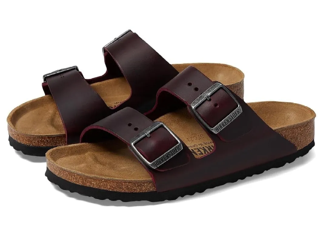 Birkenstock Arizona Natural Leather Oiled made by Birkenstock