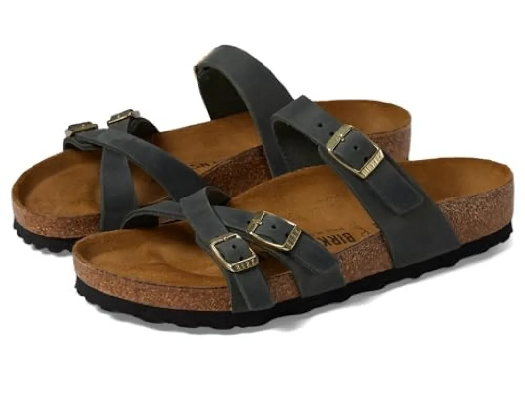 Birkenstock Franca Oiled Leather Shoes Regular made by Birkenstock