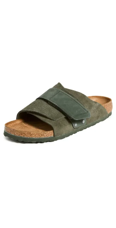 Birkenstock Kyoto Nubuck Leather Sandals Narrow made by Birkenstock