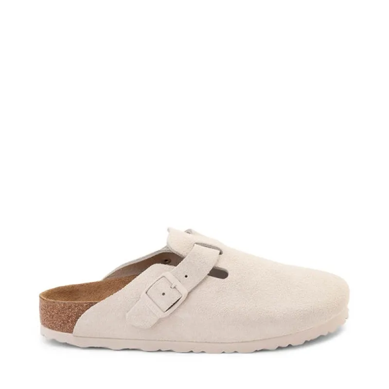 Birkenstock Boston Leather Slip On Mule Sandals made by Birkenstock