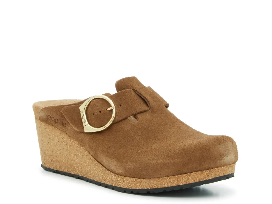 Birkenstock Fanny Ring-Buckle Suede Leather made by Birkenstock