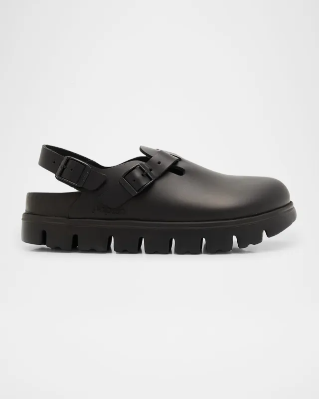 Birkenstock Tokio Pap Chunky Natural Leather made by Birkenstock