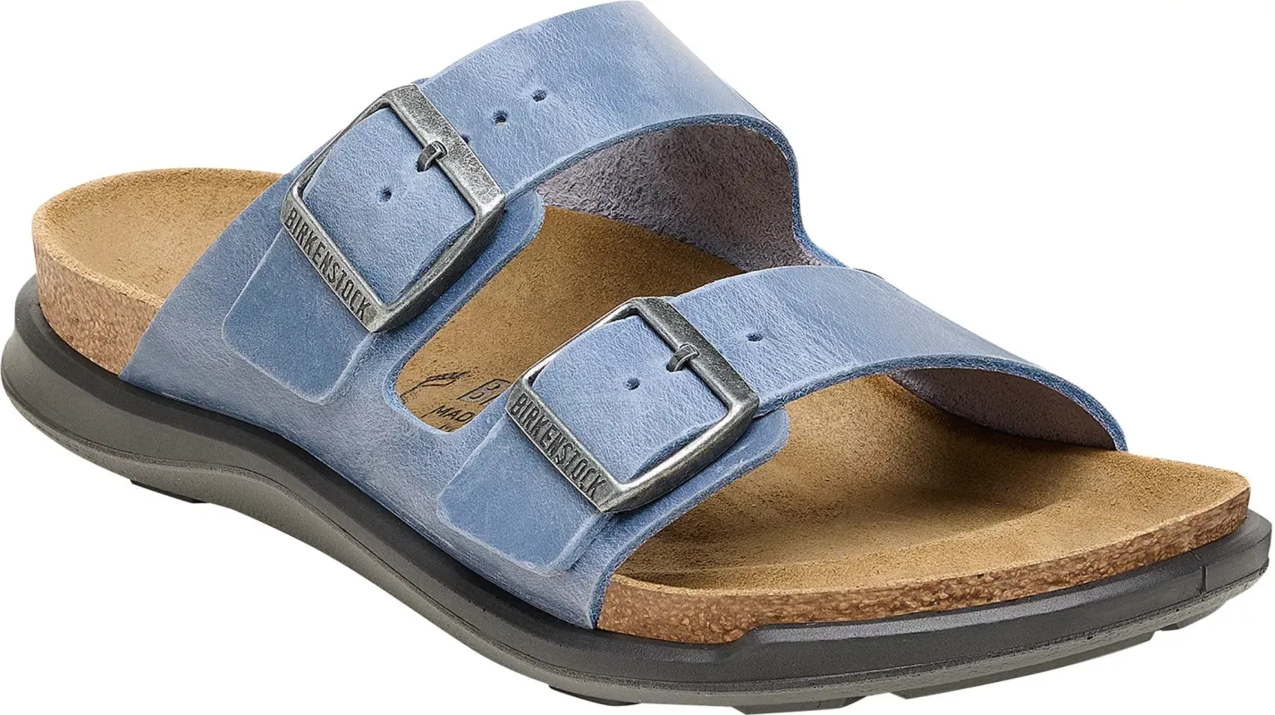 Birkenstock Arizona Ct W Waxy Leather Slides Sandals made by Birkenstock