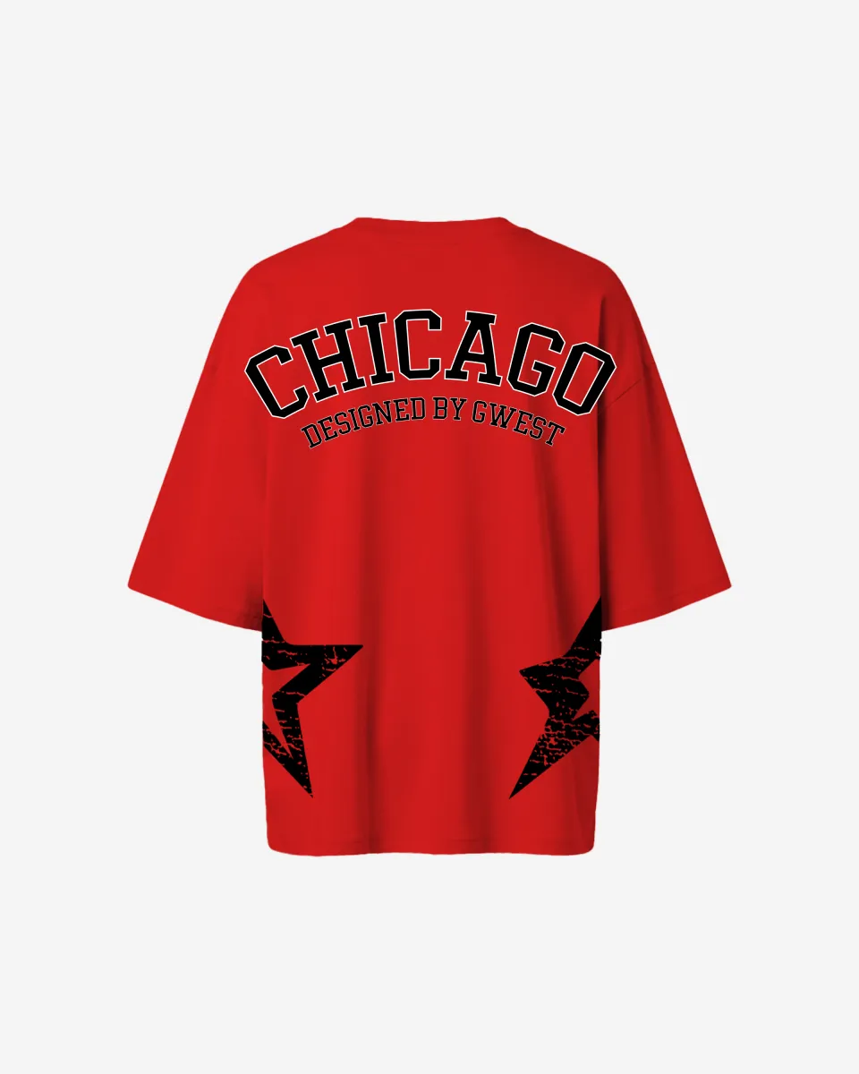 G West Womens Oversized Chicago Arch Logo Tee sold by Zulily product image thumbnail 4