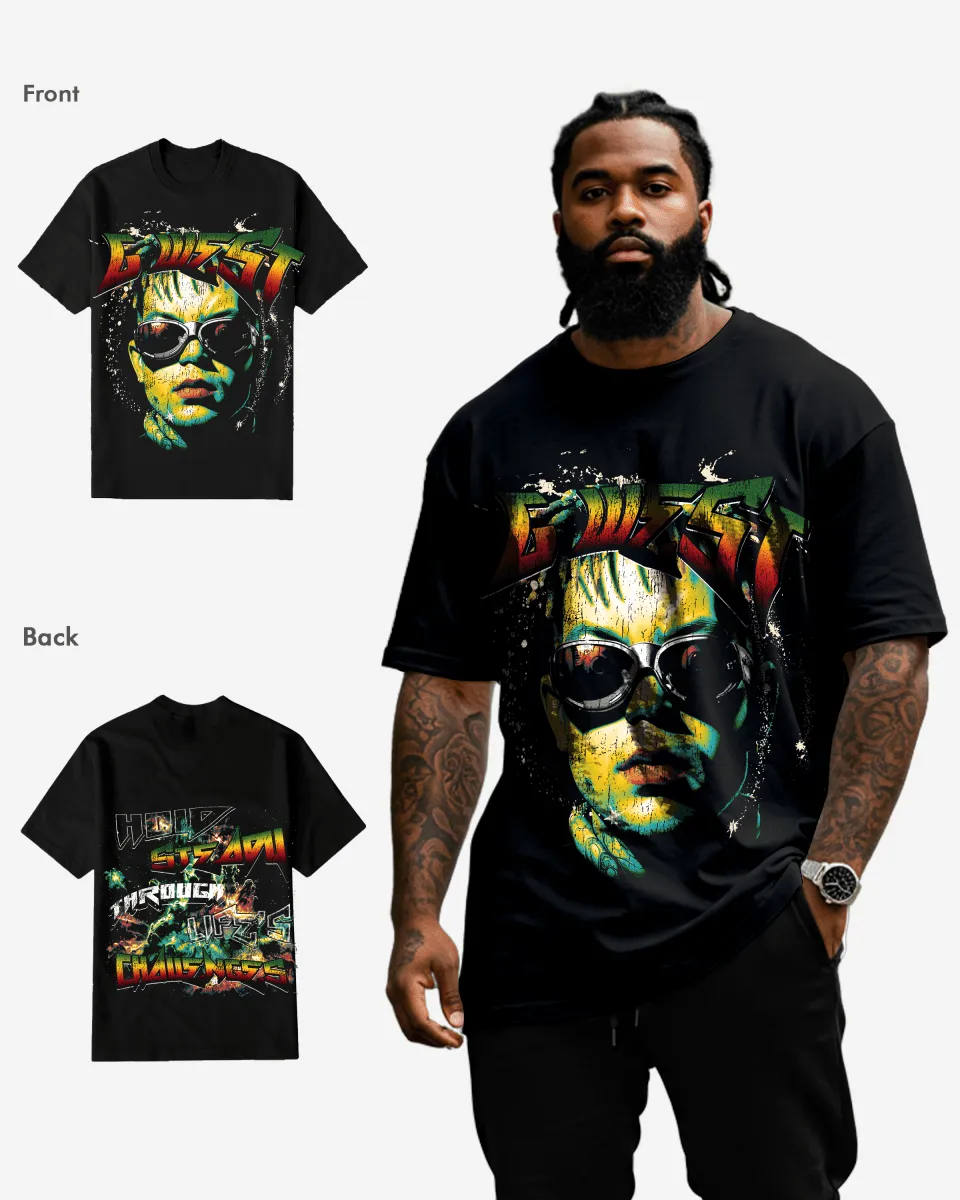 G West Hold Steady Black T-Shirt Big and Tall Mens sold by Zulily product image thumbnail 2