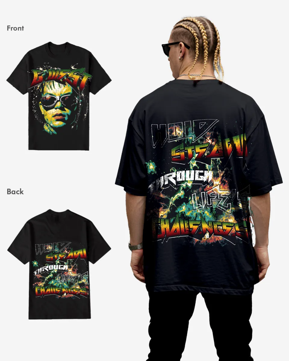 G West Hold Steady Black T-Shirt Big and Tall Mens sold by Zulily product image thumbnail 3
