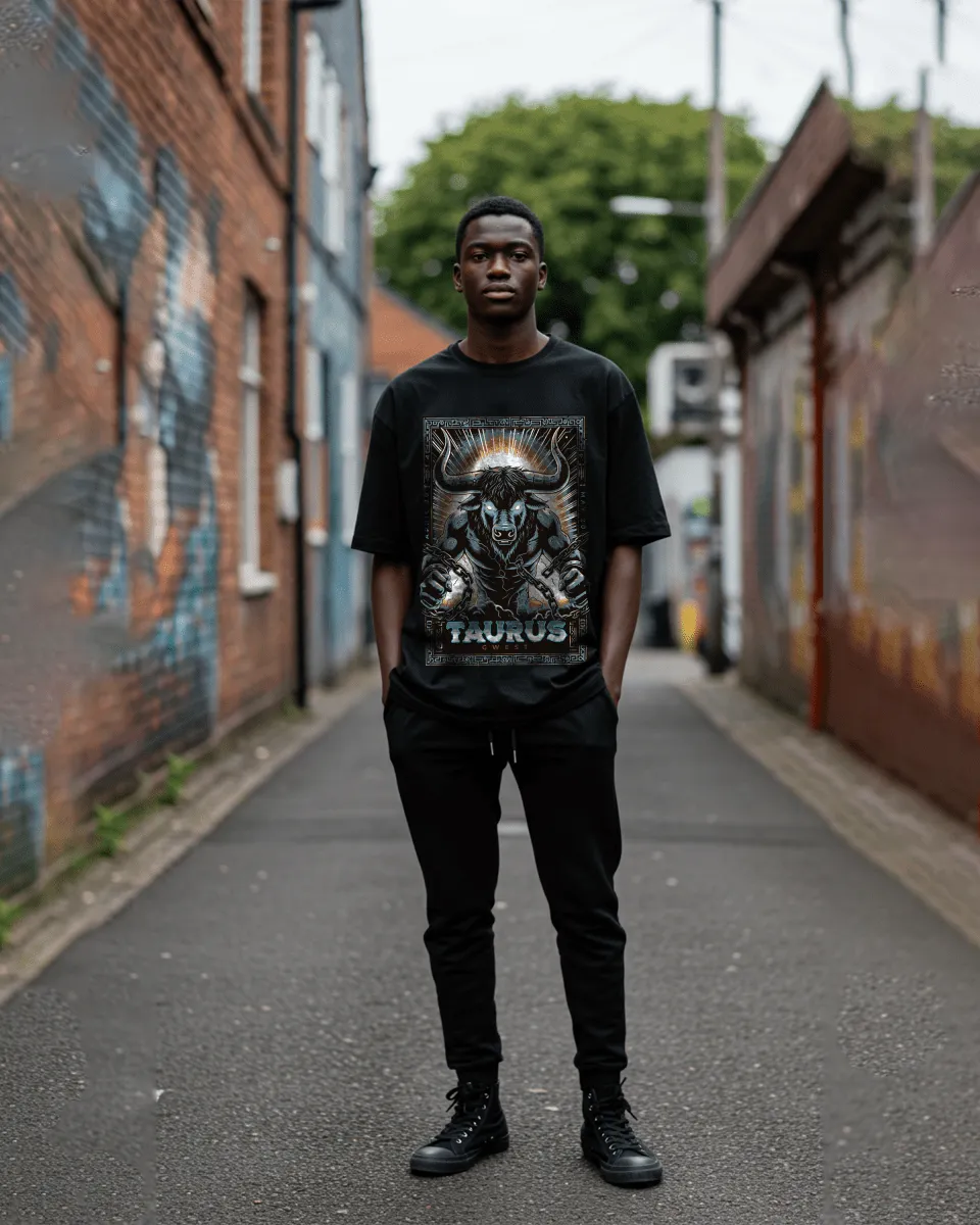G West Taurus Oversized T-Shirt Mens sold by Zulily product image thumbnail 5