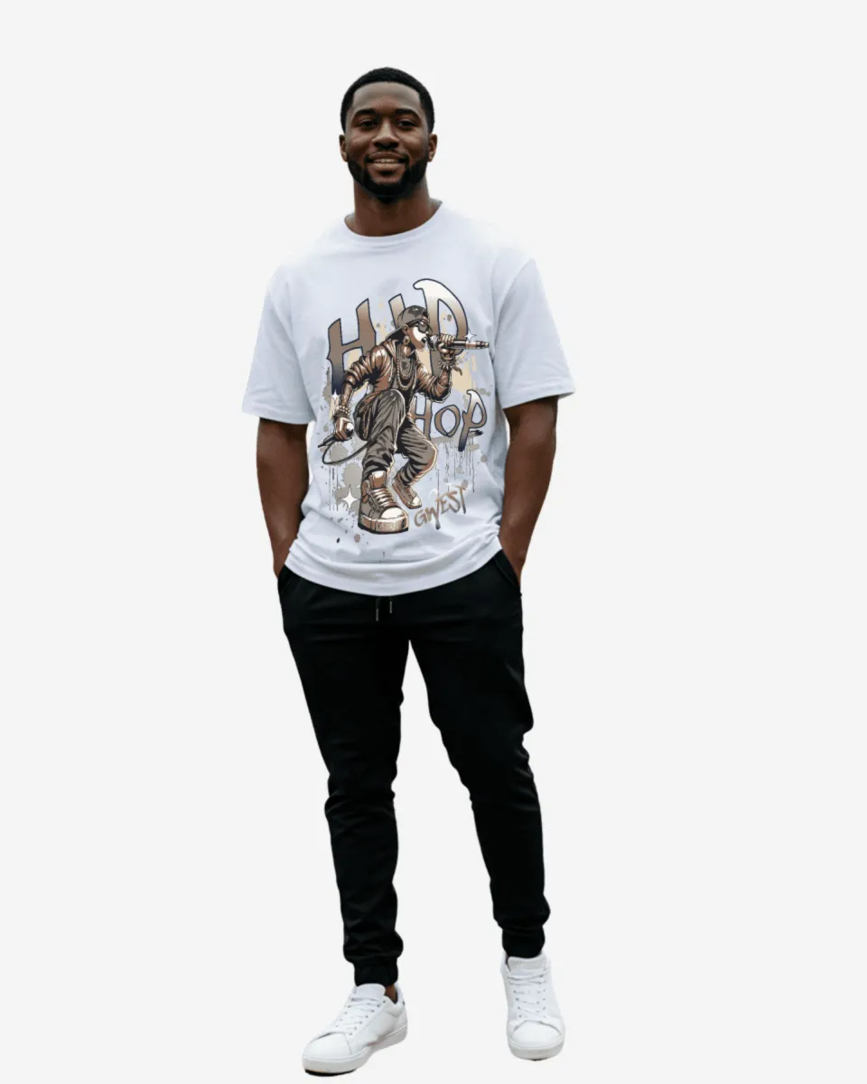 G West Hip Hop Music Oversized T-Shirt Mens sold by Zulily product image thumbnail 4