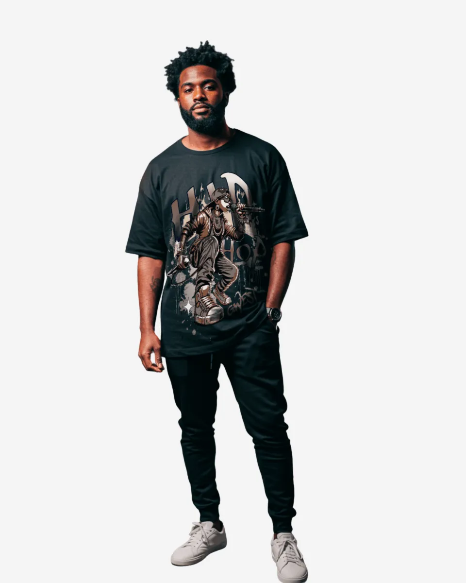 G West Hip Hop Music Oversized T-Shirt Mens sold by Zulily