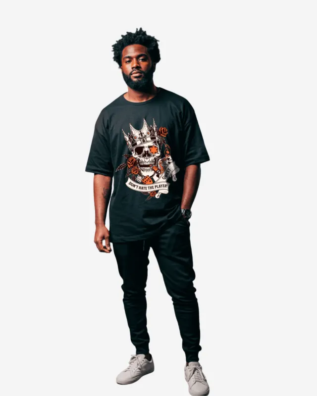G West Don't Hate Player Oversized Men's T-Shirt made by G West
