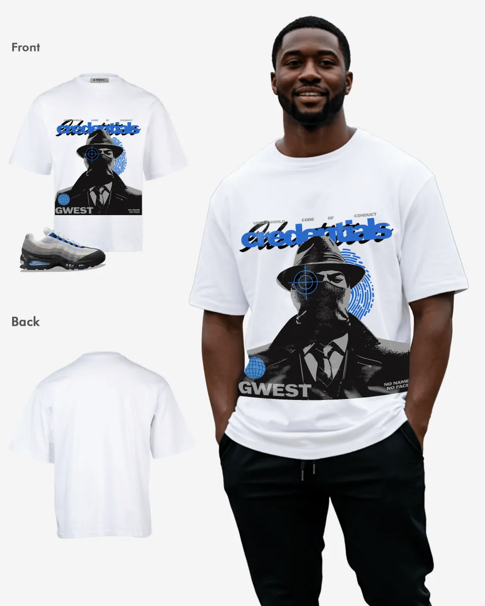 G West Credentials Oversized Men's T-Shirt sold by Zulily product image thumbnail 3