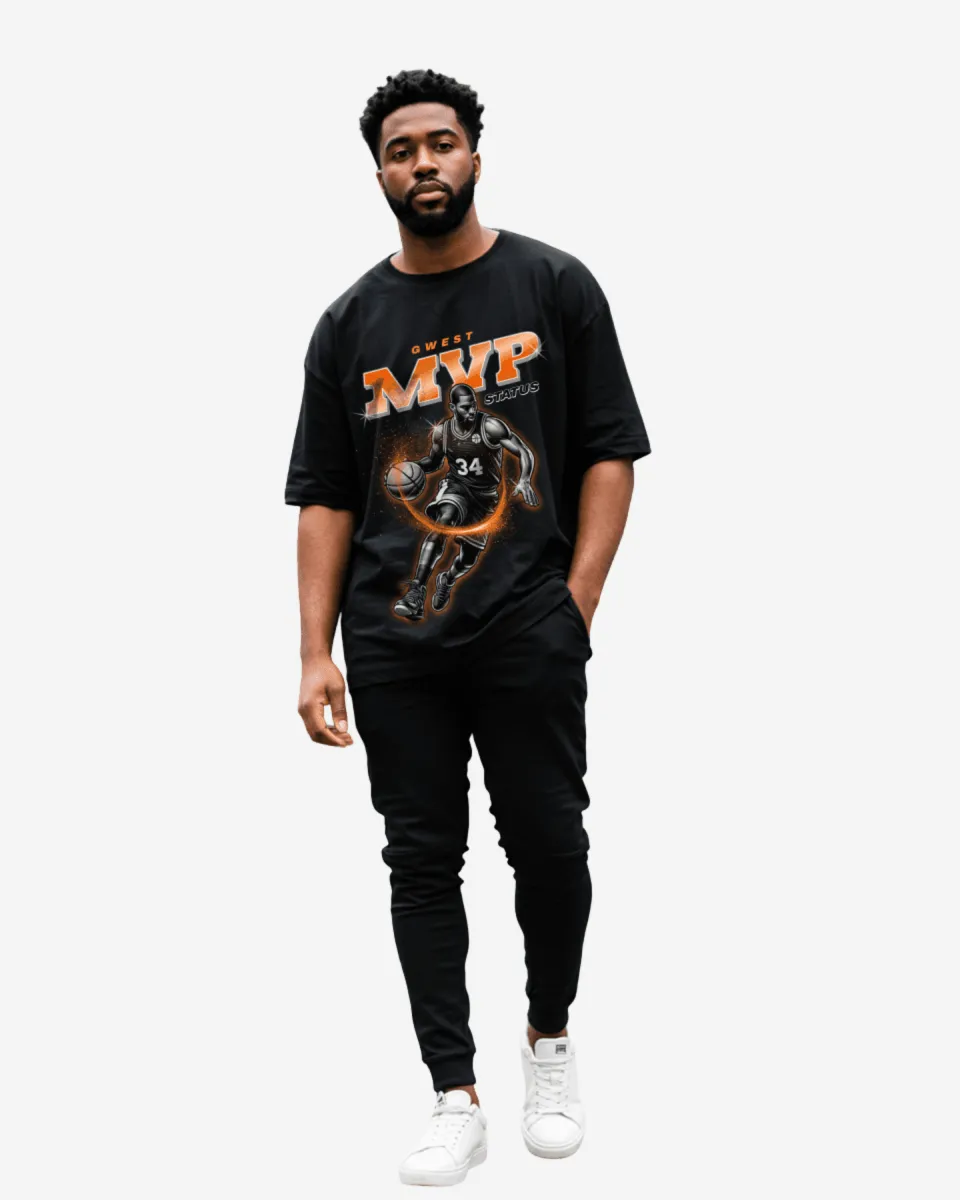 G West Mvp Oversized Men's T-Shirt sold by Zulily product image thumbnail 4