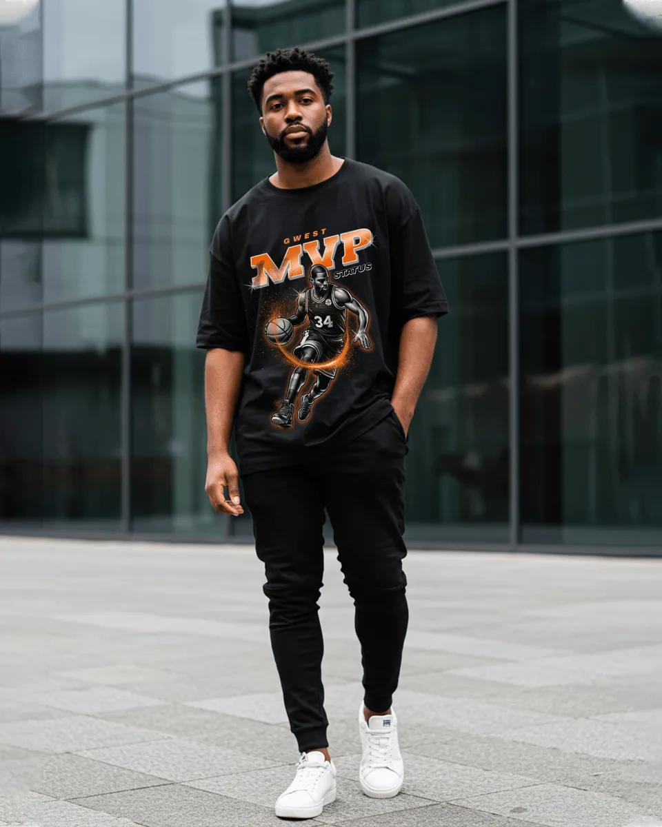 G West Mvp Oversized Men's T-Shirt sold by Zulily product image thumbnail 5