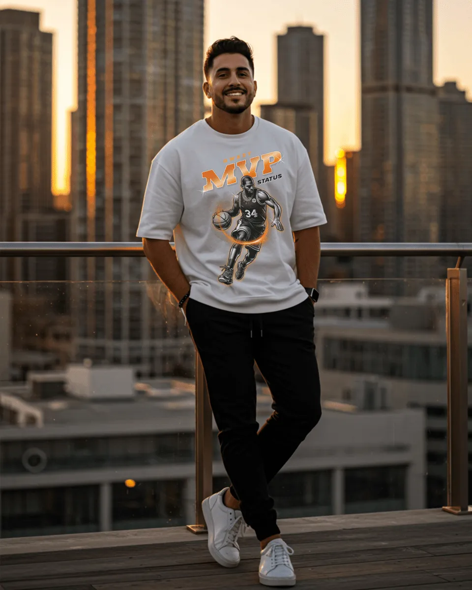 G West Mvp Oversized Men's T-Shirt sold by Zulily product image thumbnail 2