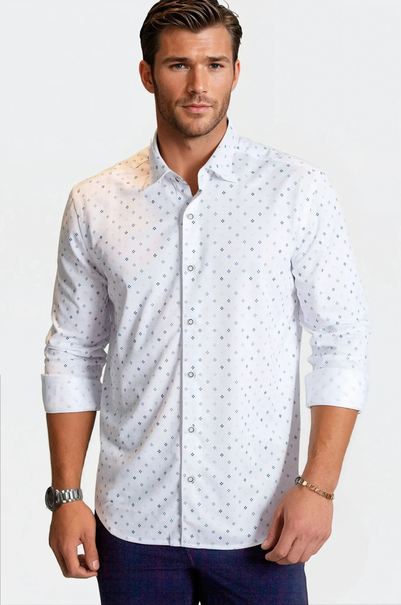 Newport Ditsy Long Sleeve Tech Shirt sold by Zulily