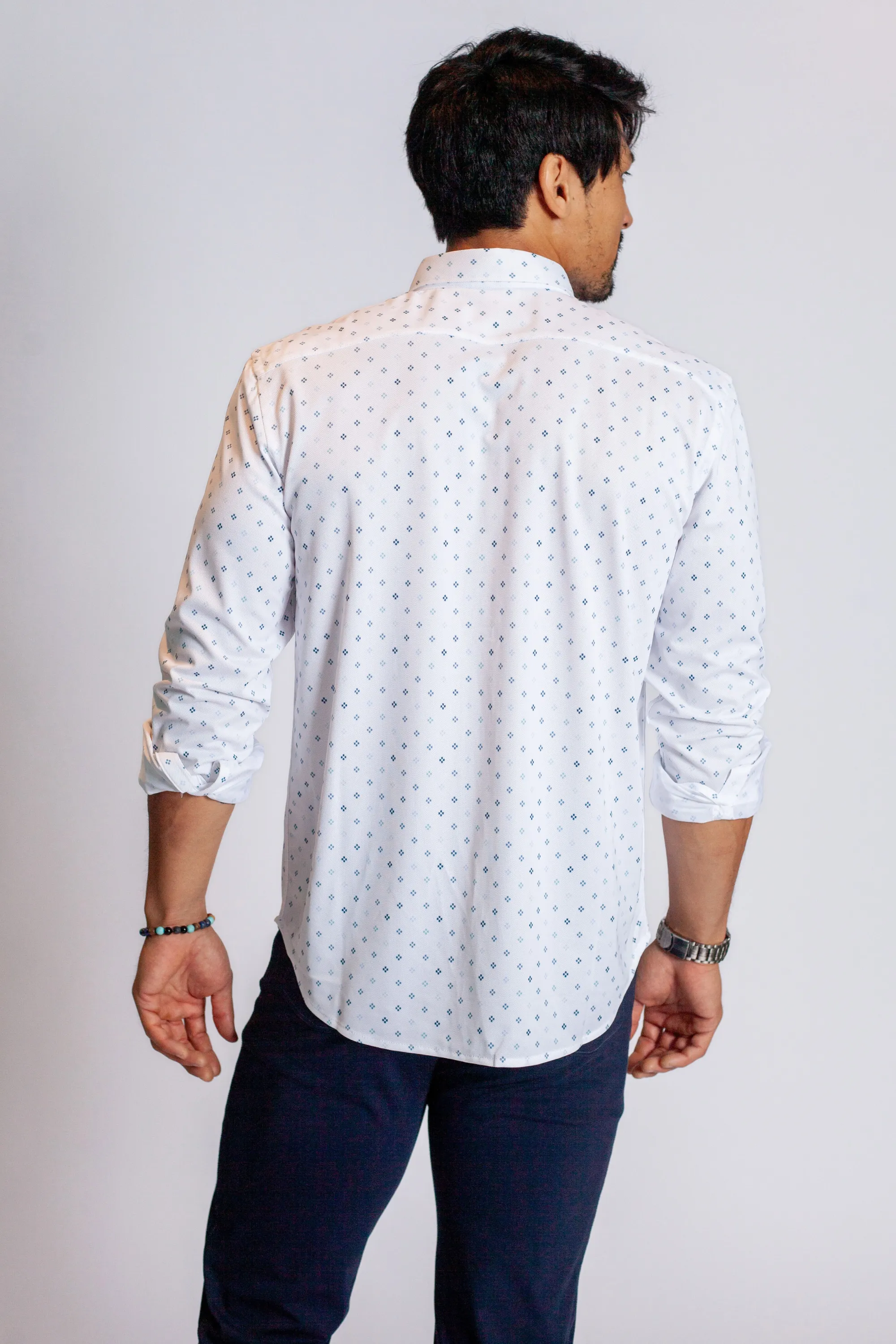 Newport Ditsy Long Sleeve Tech Shirt sold by Zulily product image thumbnail 3