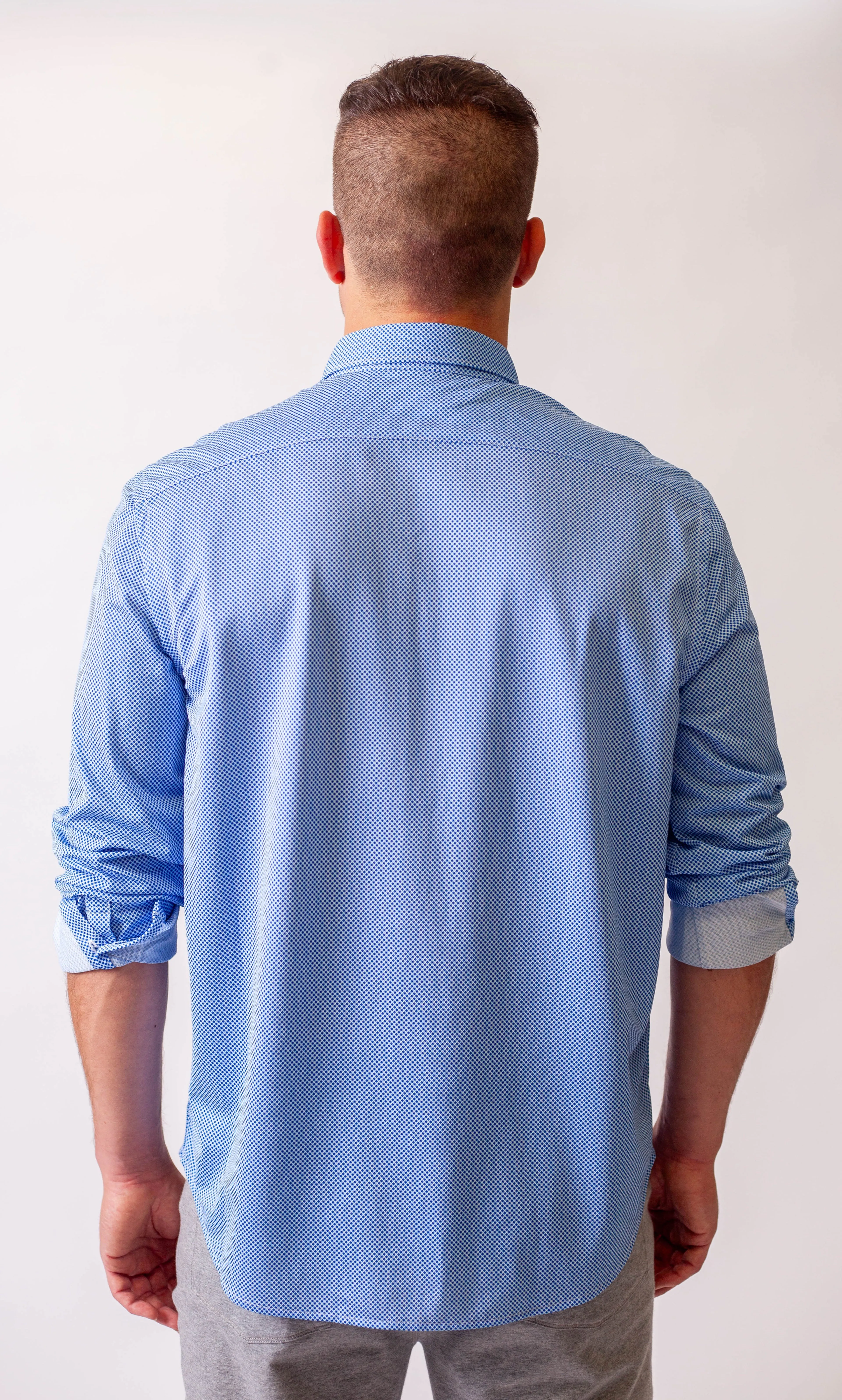 Studio Dot Long Sleeve Tech Shirt - Blue sold by Zulily product image thumbnail 5