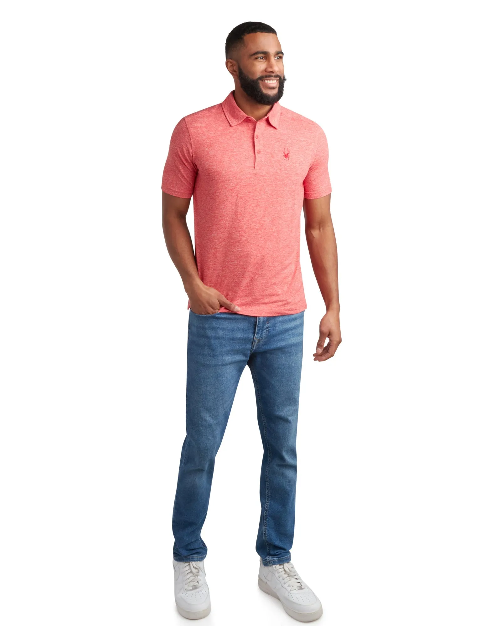 Men's Short Sleeve Jersey - Spyder Red sold by Zulily product image thumbnail 5
