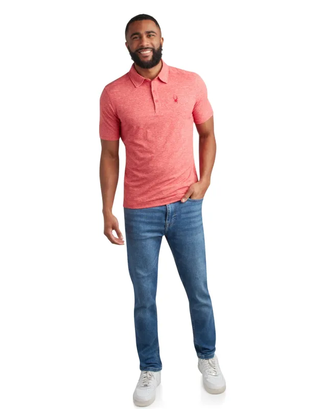 Men's Short Sleeve Jersey - Spyder Red made by Spyder