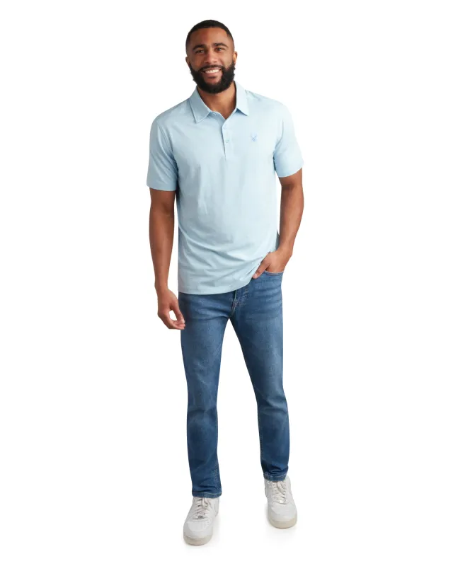 Mens Short Sleeve Jersey - Sky Blue made by Spyder