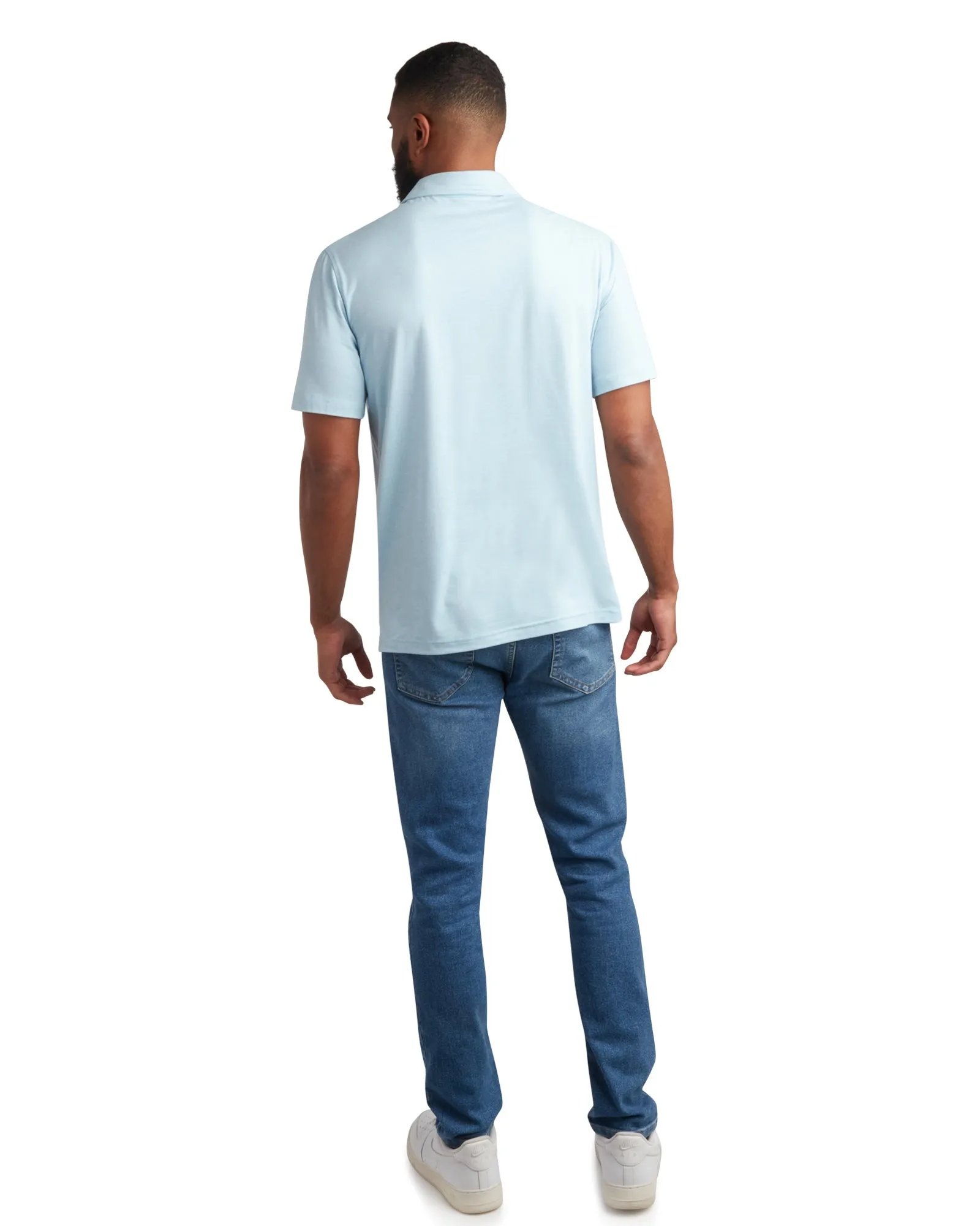 Mens Short Sleeve Jersey - Sky Blue sold by Zulily product image thumbnail 2