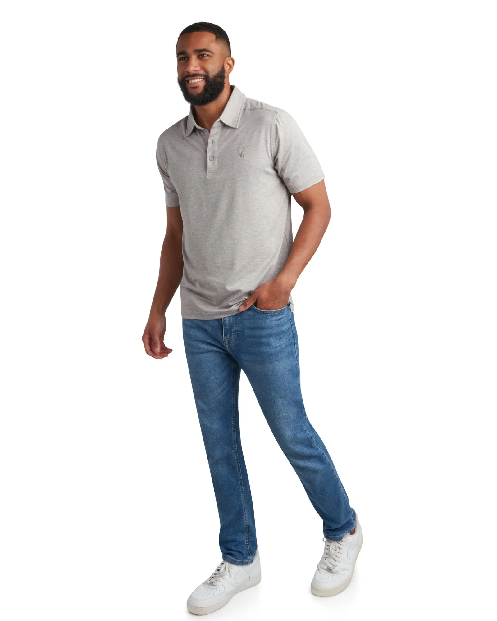 Men's Short Sleeve Jersey - Heather Grey sold by Zulily product image thumbnail 3
