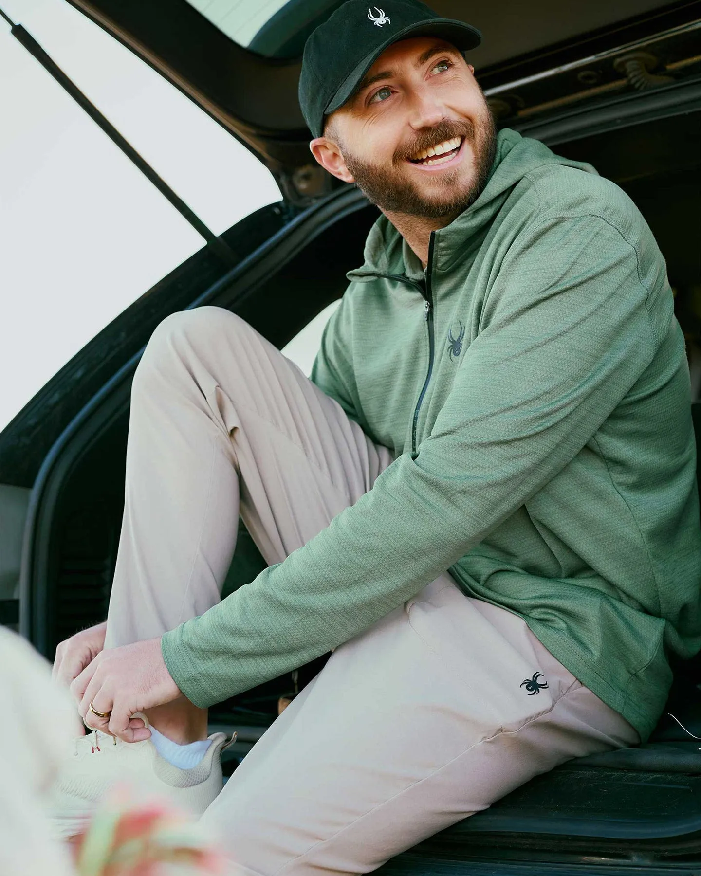 Men's Knit Half Zip - Spruce Green sold by Zulily product image thumbnail 2