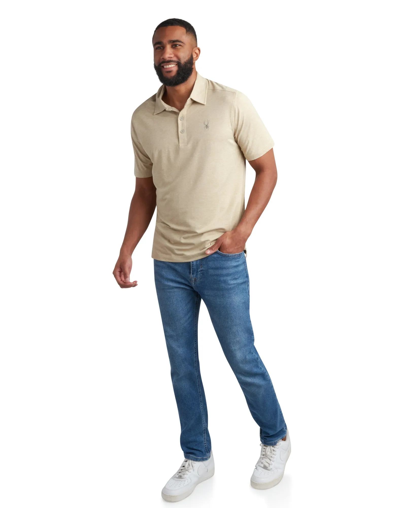 Men's Short Sleeve Jersey - Stone sold by Zulily product image thumbnail 3