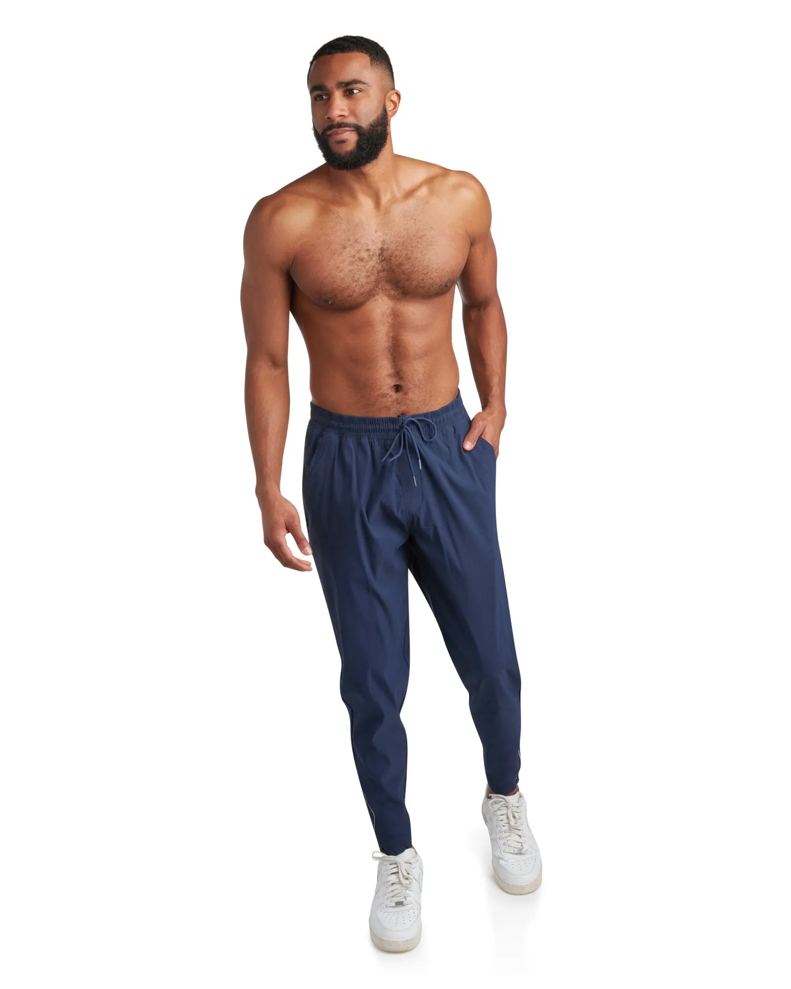 Men's Track Pant - Navy sold by Zulily product image thumbnail 3
