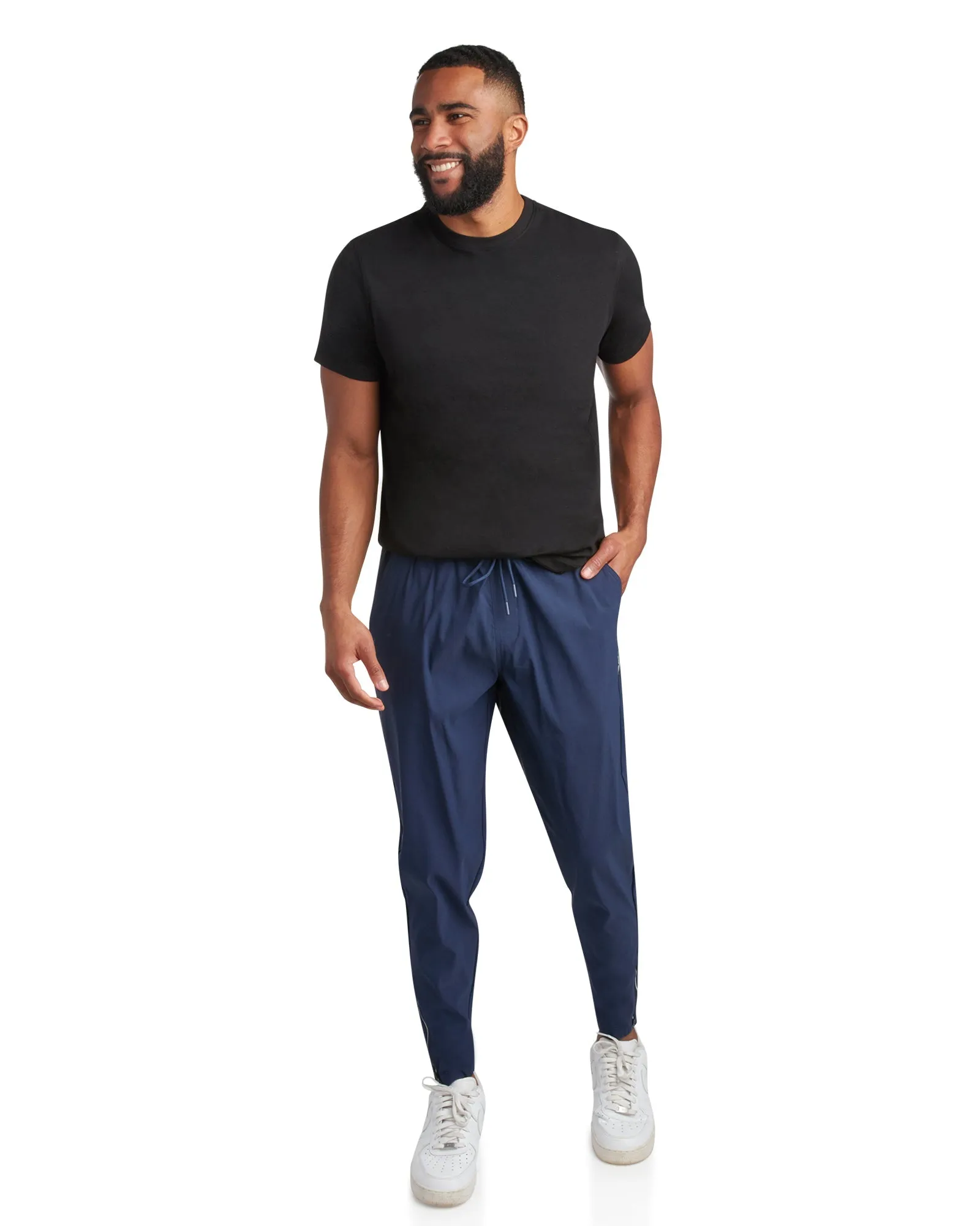 Men's Track Pant - Navy sold by Zulily