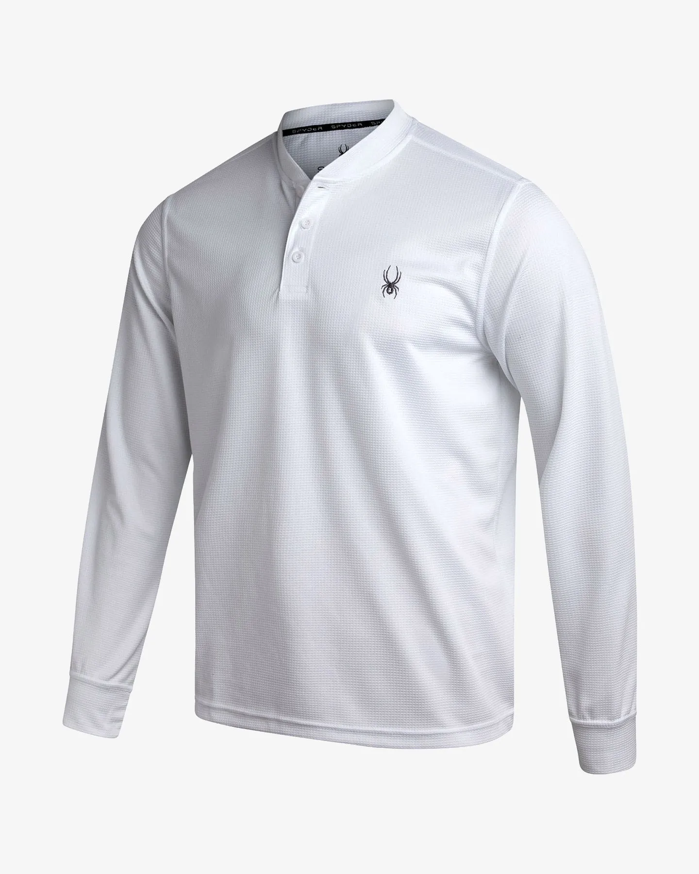 Men's Long Sleeve Thermal Henley - White sold by Zulily product image thumbnail 4