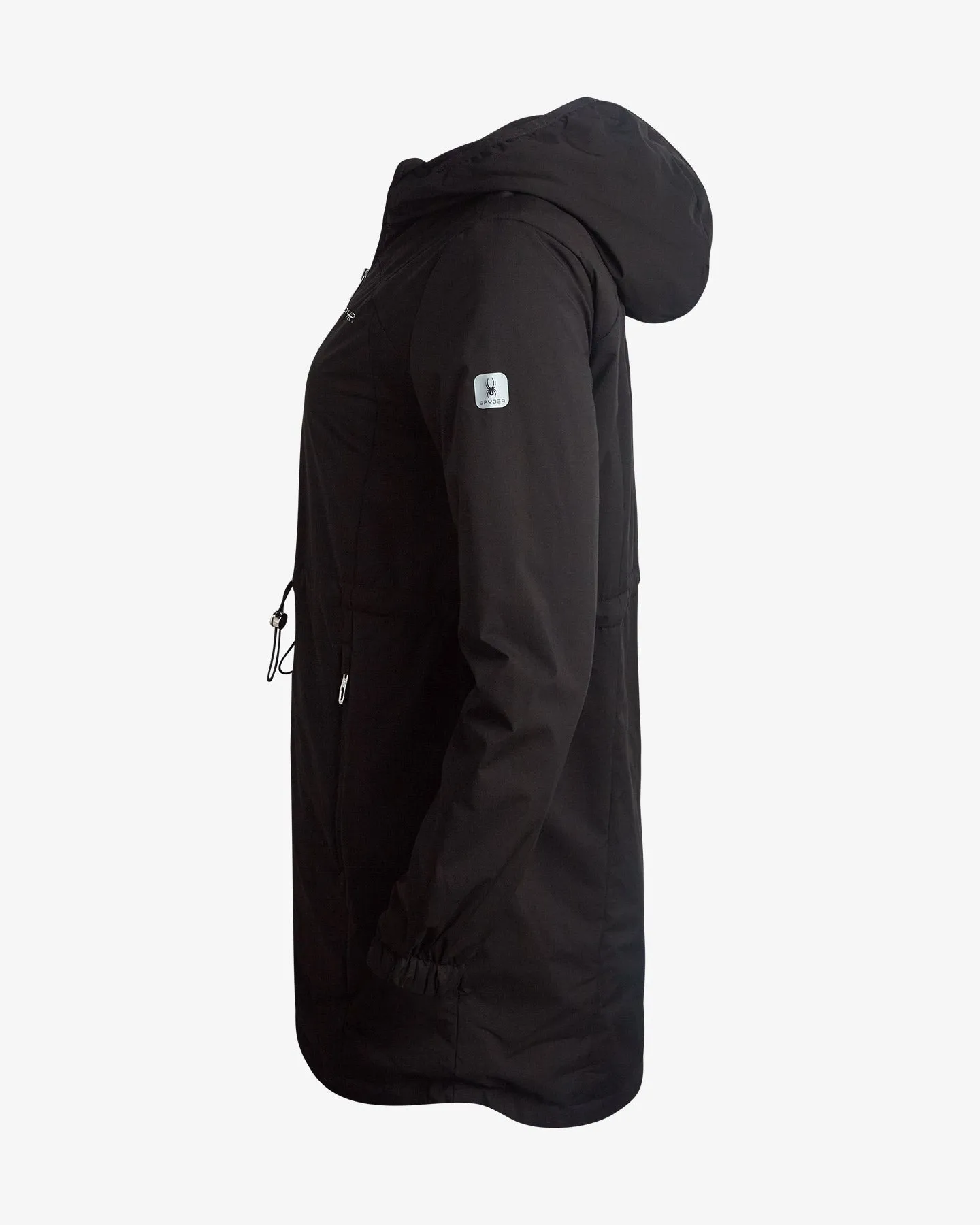 Women's Long Softshell Jacket - Black sold by Zulily product image thumbnail 5