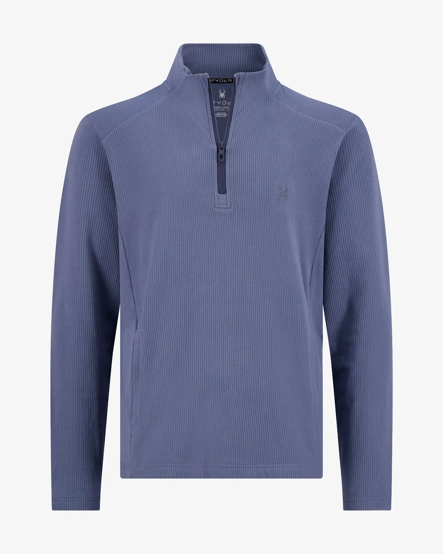 Men's Corduroy Quarter Zip - Midnight Blue sold by Zulily