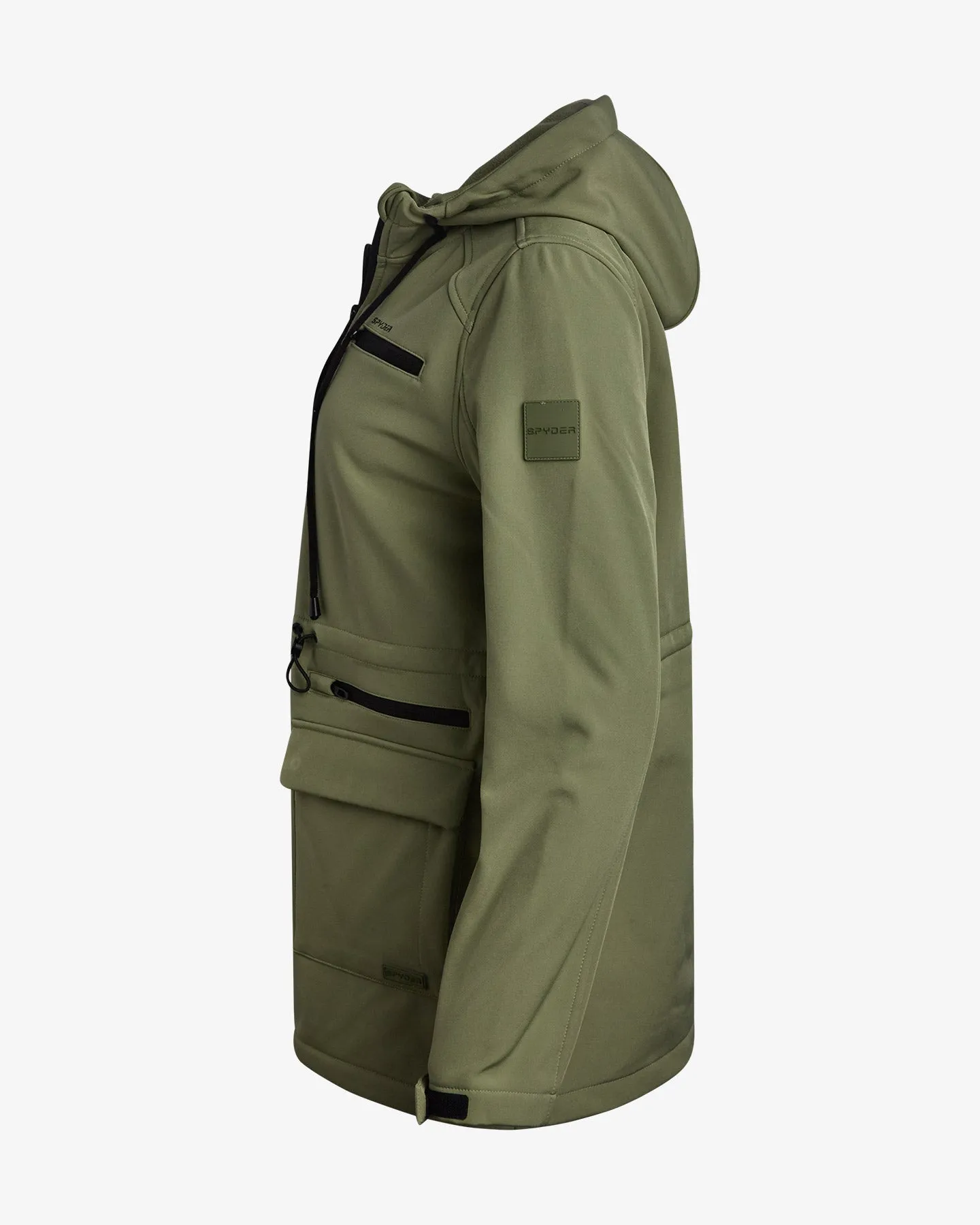 Women's Long Softshell Jacket - Sage sold by Zulily product image thumbnail 5
