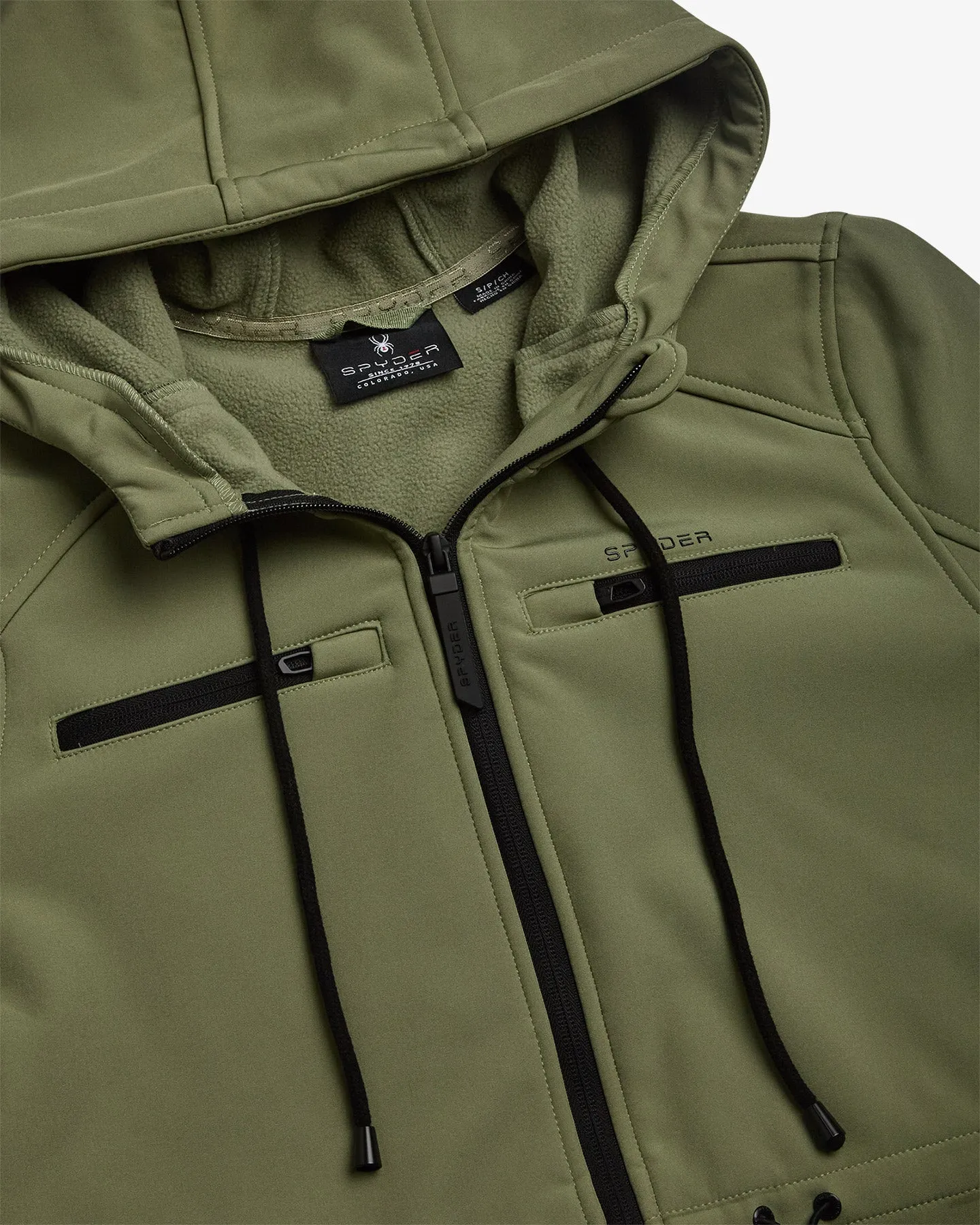 Women's Long Softshell Jacket - Sage sold by Zulily product image thumbnail 3