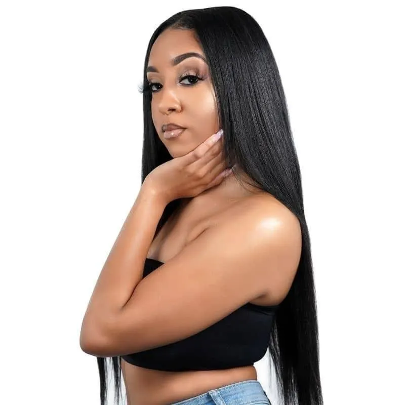 Straight 13x4 HD Lace Front Human Hair Wig sold by Zulily