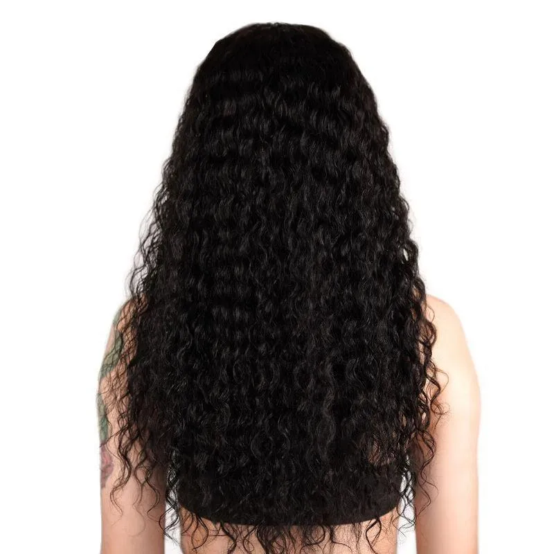 Deep Wave 13x4 HD Lace Front Human Hair Wig sold by Zulily
