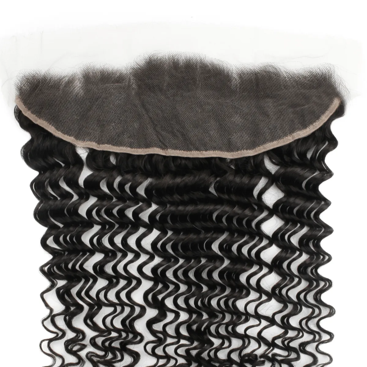 Deep Wave 13x4 HD Lace Human Hair Frontal sold by Zulily product image thumbnail 5