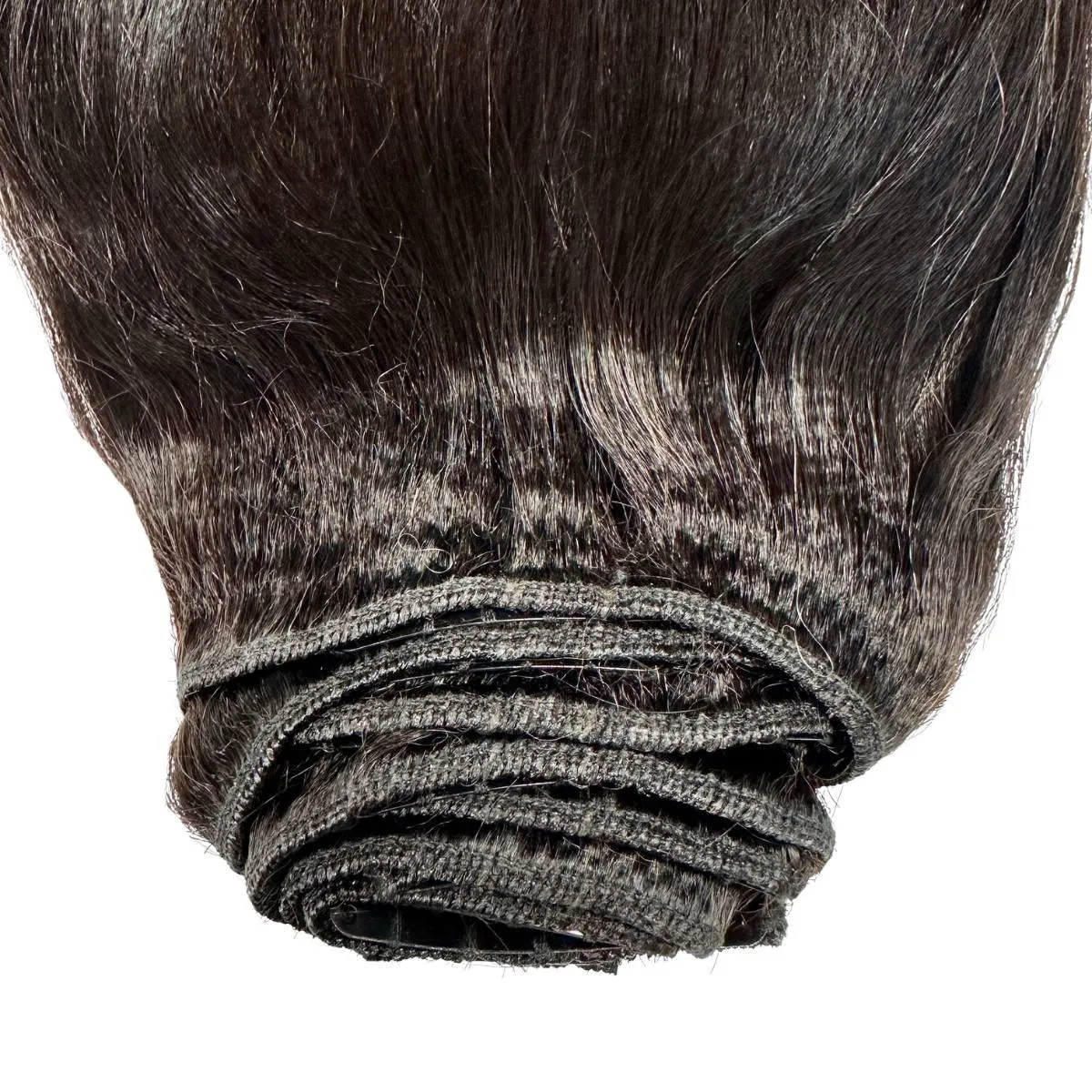 Yaki Straight Clip-In 100% Human Hair Extensions sold by Zulily product image thumbnail 5