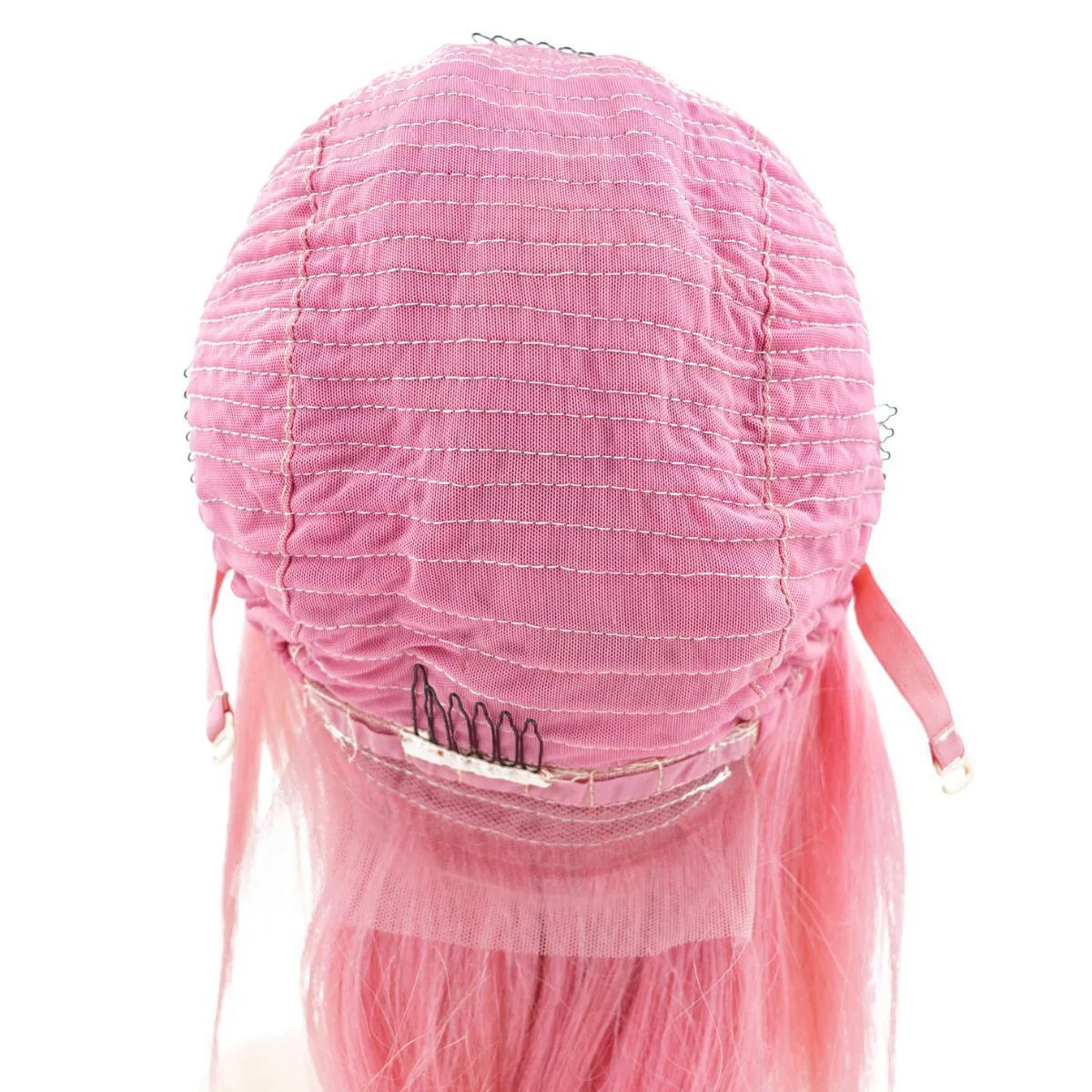 Cotton Candy 13x4 Transparent Lace Front 100% Human Hair Bob Wig sold by Zulily product image thumbnail 5